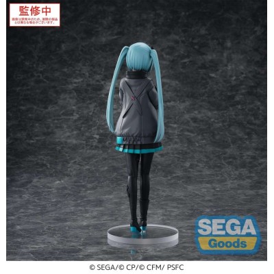 SEGA GOODS HATSUNE MIKU SHUTTERED SEKAI LUMINASTA SERIES PVC FIGURE STATUE