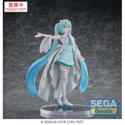 SEGA GOODS HATSUNE MIKU UNSHUTTERED SEKAI LUMINASTA SERIES PVC FIGURE STATUE
