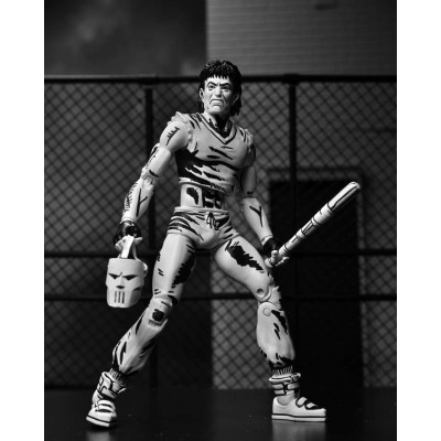 TEENAGE MUTANT NINJA TURTLES MIRAGE COMICS CASEY JONES B&W ACTION FIGURE NECA