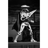 TEENAGE MUTANT NINJA TURTLES MIRAGE COMICS ELITE GUARD FOOT NINJA B&W ACTION FIGURE NECA