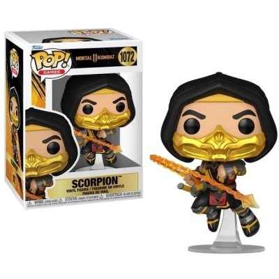 FUNKO FUNKO POP! MORTAL KOMBAT 11 SCORPION BOBBLE HEAD FIGURE