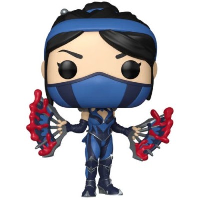 FUNKO FUNKO POP! MORTAL KOMBAT 11 KITANA BOBBLE HEAD KNOCKER FIGURE