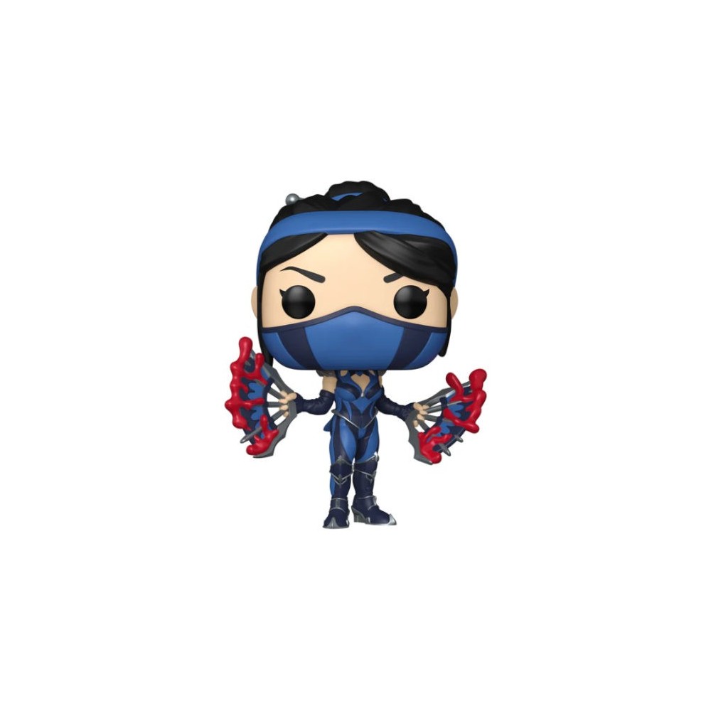 FUNKO FUNKO POP! MORTAL KOMBAT 11 KITANA BOBBLE HEAD KNOCKER FIGURE