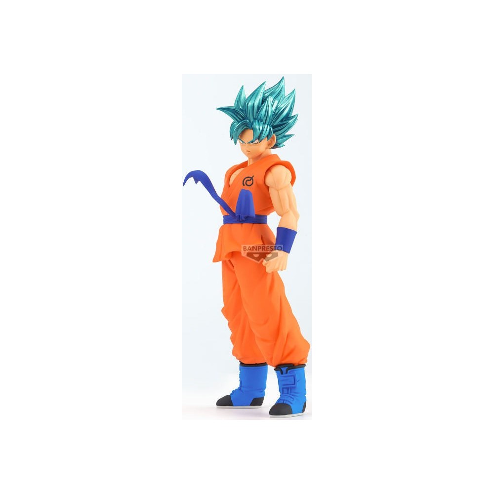 BANPRESTO DRAGON BALL SUPER BLOOD OF SAIYANS SON GOKU GOD STATUE FIGURE