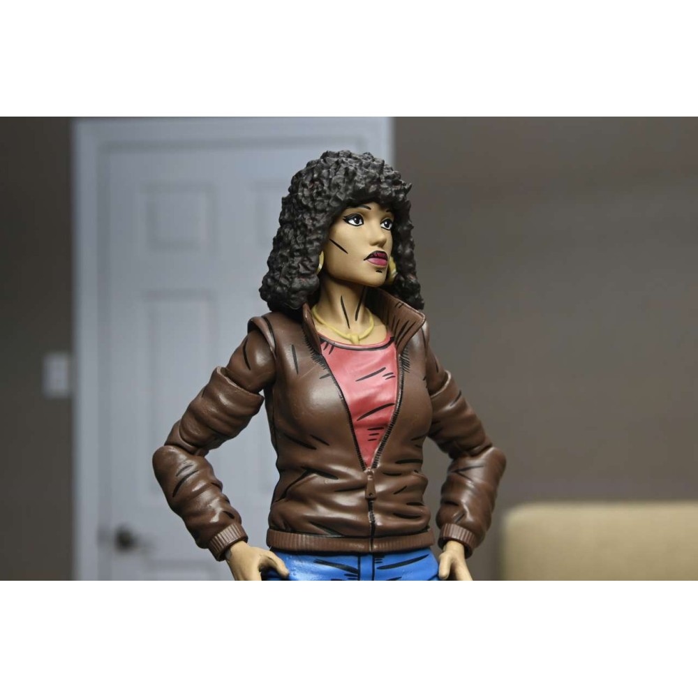 NECA TEENAGE MUTANT NINJA TURTLES MIRAGE COMICS APRIL O'NEIL PVC ACTION FIGURE