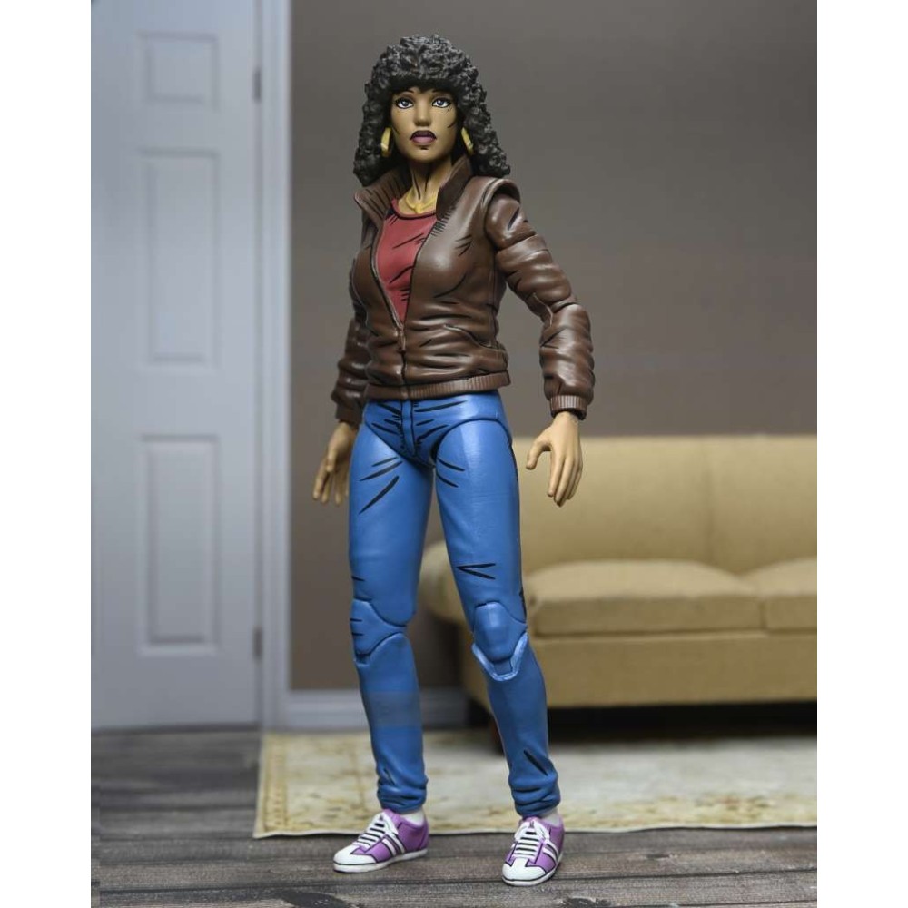 NECA TEENAGE MUTANT NINJA TURTLES MIRAGE COMICS APRIL O'NEIL PVC ACTION FIGURE