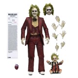 BEETLEJUICE BEETLEJUICE ULTIMATE RED TUXEDO BETTLEJUICE ACTION FIGURE NECA