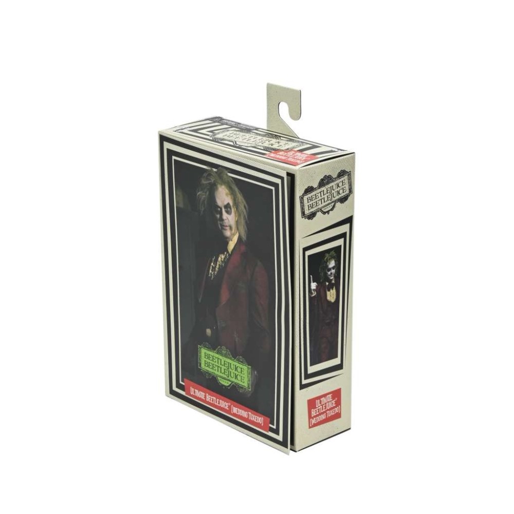 BEETLEJUICE BEETLEJUICE ULTIMATE RED TUXEDO BETTLEJUICE ACTION FIGURE NECA