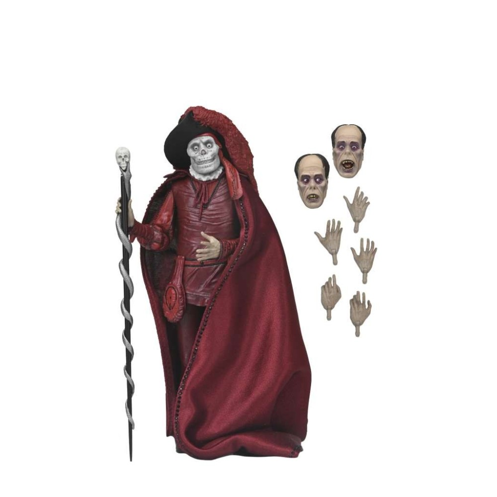 UNIVERSAL MONSTERS THE PHANTOM OF THE OPERA MASQUE OF THE RED DEATH ACTION FIGURE NECA