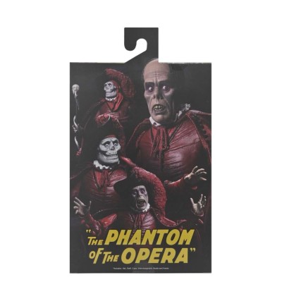 NECA UNIVERSAL MONSTERS THE PHANTOM OF THE OPERA MASQUE OF THE RED DEATH PVC ACTION FIGURE