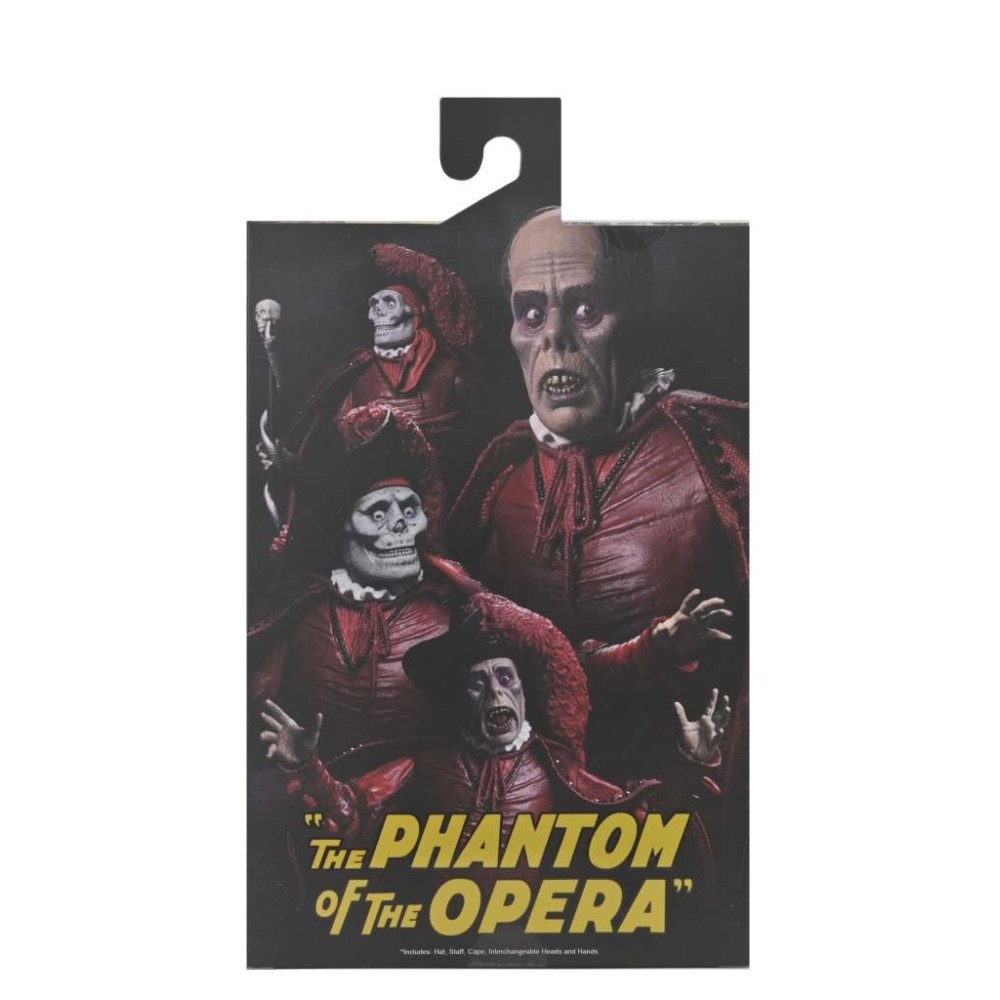 UNIVERSAL MONSTERS THE PHANTOM OF THE OPERA MASQUE OF THE RED DEATH ACTION FIGURE NECA