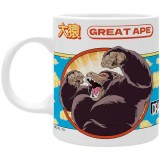 ABYSTYLE DRAGON BALL GOKU AND OOZARU CERAMIC MUG 320ML