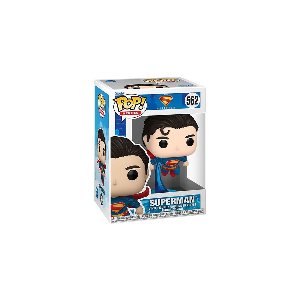 FUNKO FUNKO POP! SUPERMAN 2025 MOVIE BOBBLE HEAD FIGURE