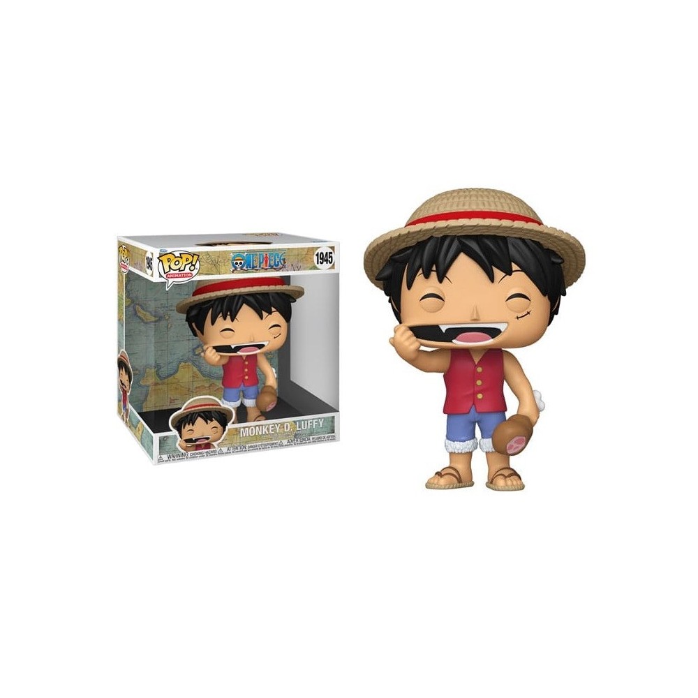 FUNKO POP! ONE PIECE MONKEY D. LUFFY SUPER SIZED 25CM BOBBLE HEAD FIGURE FUNKO