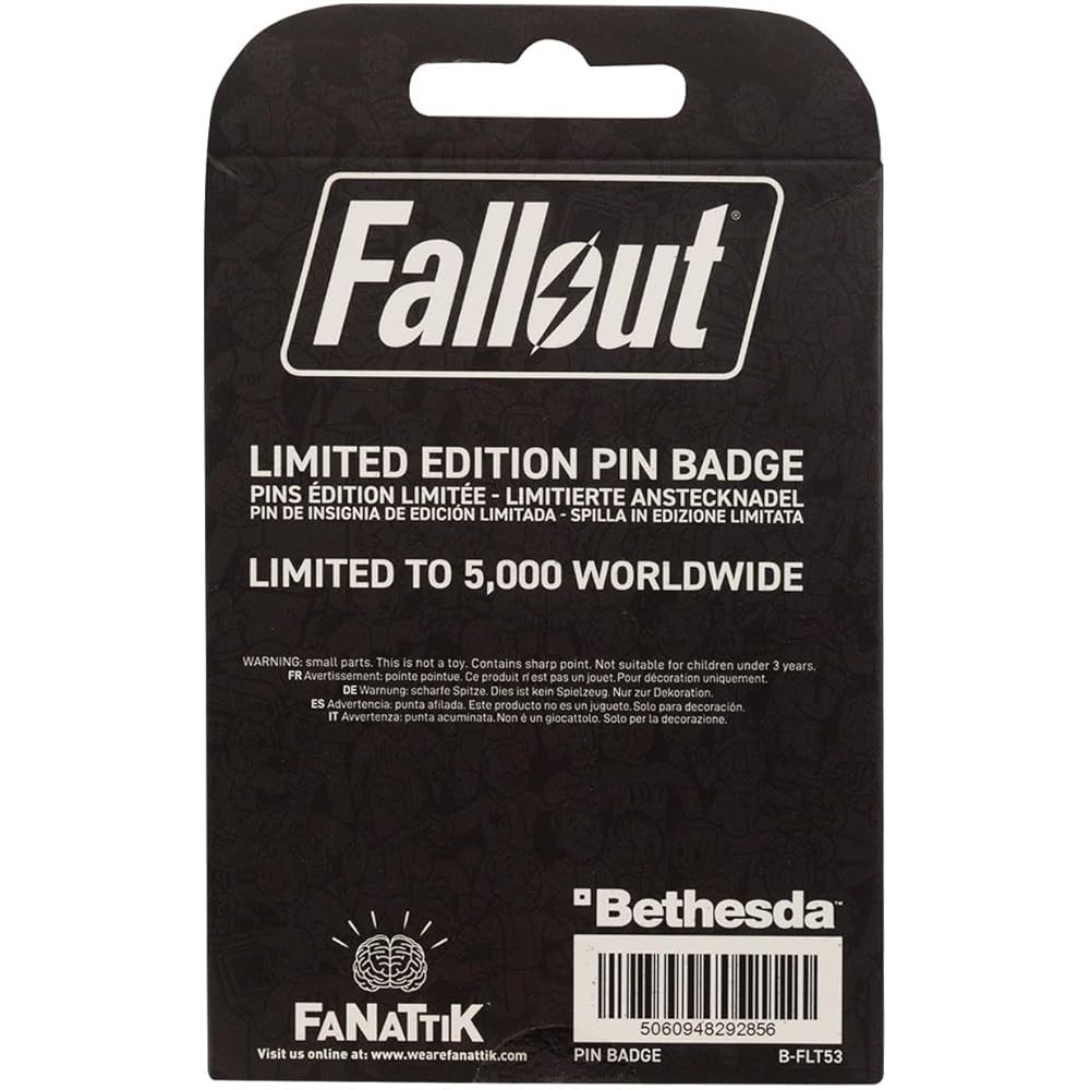 FALLOUT VAULT BOY LIMITED EDITION PIN BADGE SPILLA FANATTIK