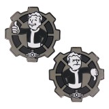 FALLOUT DECISION COIN BLACK AND WHITE LIMITED EDITION MONETA FANATTIK