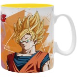 DRAGON BALL Z GOKU E VEGETA TAZZA IN CERAMICA 460ML ABYSTYLE