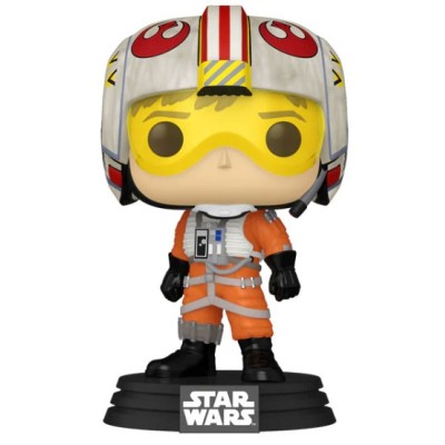 FUNKO FUNKO POP! STAR WARS LUKE SKYWALKER (RED 5) BOBBLE HEAD KNOCKER FIGURE