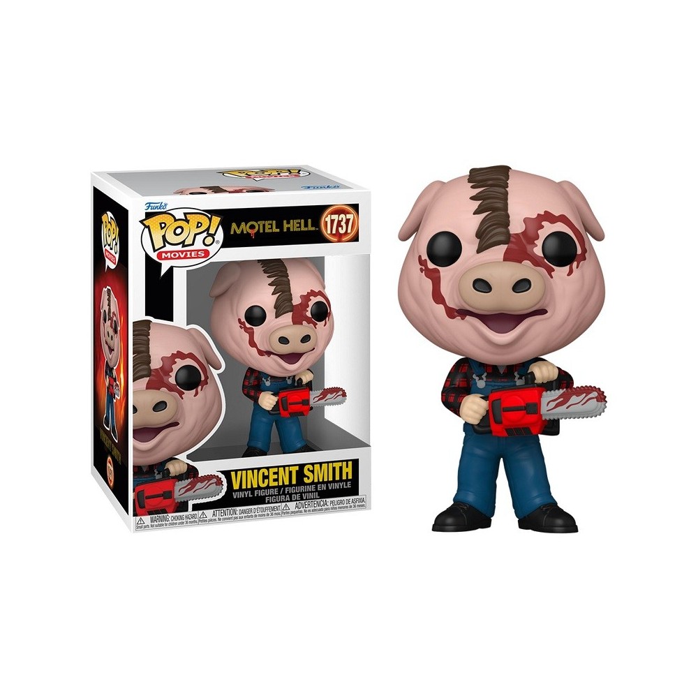 FUNKO FUNKO POP! MOTEL HELL VINCENT SMITH BOBBLE HEAD KNOCKER FIGURE