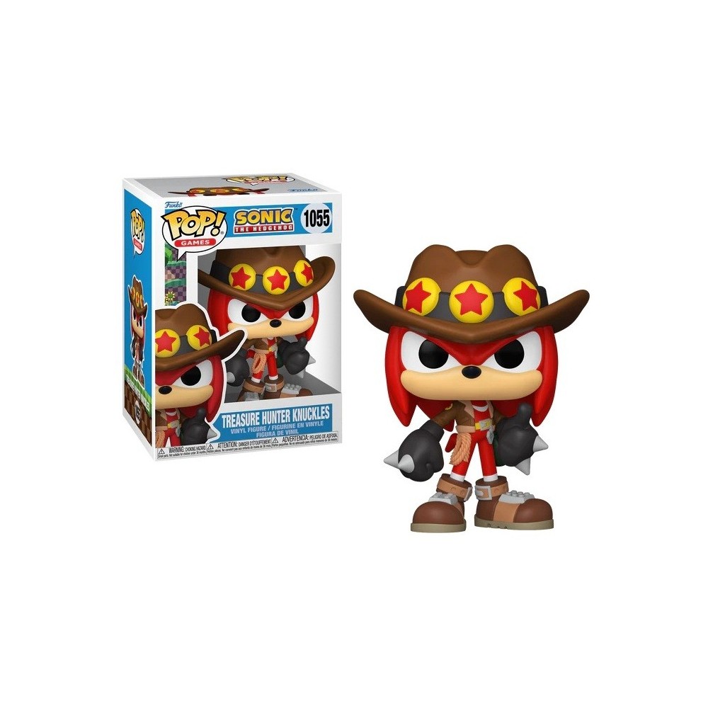 FUNKO FUNKO POP! SONIC THE HEDGEHOG TREASURE HUNTER KNUCKLES BOBBLE HEAD FIGURE