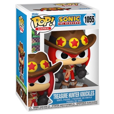 FUNKO FUNKO POP! SONIC THE HEDGEHOG TREASURE HUNTER KNUCKLES BOBBLE HEAD FIGURE