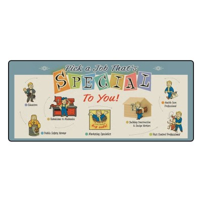 DEVPLUS FALLOUT JOB SPECIAL TO YOU XXL MOUSEMAT 80X35CM