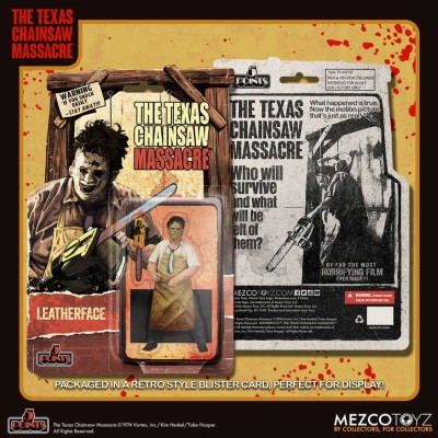 THE TEXAS CHAINSAW MASSACRE 5 POINTS LEATHERFACE ACTION FIGURE MEZCO TOYS