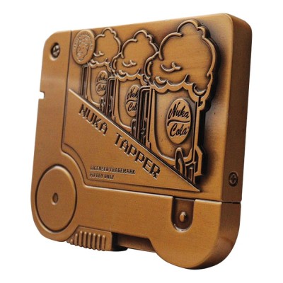 FALLOUT NUKA TAPPER HOLOTAPE METAL REPLICA FANATTIK
