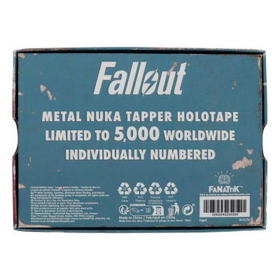 FALLOUT NUKA TAPPER HOLOTAPE METAL REPLICA FANATTIK