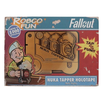 FALLOUT NUKA TAPPER HOLOTAPE METAL REPLICA FANATTIK