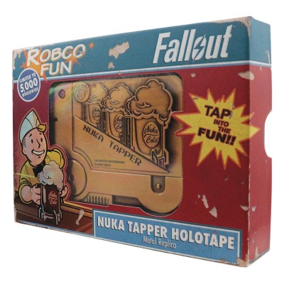 FALLOUT NUKA TAPPER HOLOTAPE METAL REPLICA FANATTIK