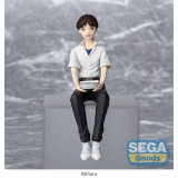 REBUILD OF EVANGELION SHINJI IKARI PM PERCHING STATUA FIGURE SEGA GOODS