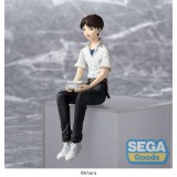 REBUILD OF EVANGELION SHINJI IKARI PM PERCHING STATUA FIGURE SEGA GOODS