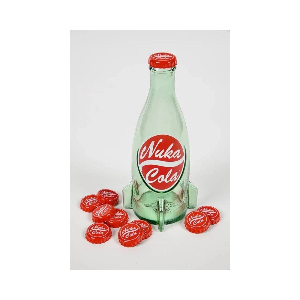 FALLOUT NUKA COLA BOTTLE AND CAPS REPLICA DEVPLUS