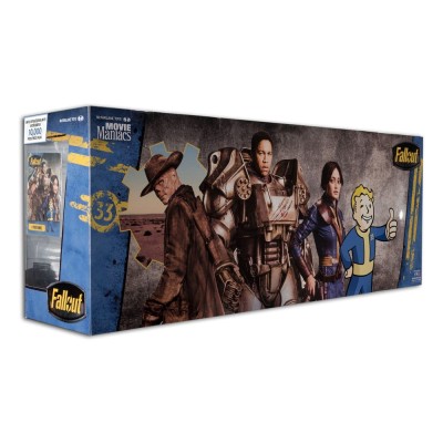MC FARLANE FALLOUT MOVIE MANIACS 4-PACK ACTION FIGURES