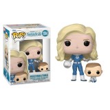 FUNKO FUNKO POP! MARVEL FANTASTIC FOUR INVISIBLE WOMAN & FRANKLIN BOBBLE HEAD FIGURE