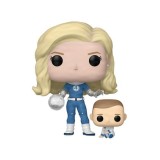 FUNKO FUNKO POP! MARVEL FANTASTIC FOUR INVISIBLE WOMAN & FRANKLIN BOBBLE HEAD FIGURE
