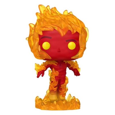FUNKO POP! FANTASTICI QUATTRO HUMAN TORCH BOBBLE HEAD FIGURE FUNKO