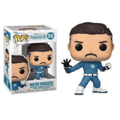 FUNKO POP! FANTASTICI QUATTRO MISTER FANTASTIC BOBBLE HEAD FIGURE FUNKO