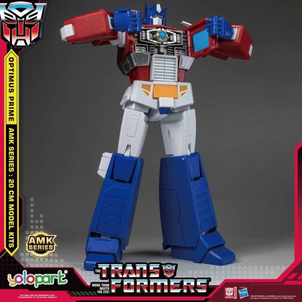 YOLOPARK TRANSFORMERS GENERATION ONE OPTIMUS PRIME AMK SERIES MODEL KIT FIGURE