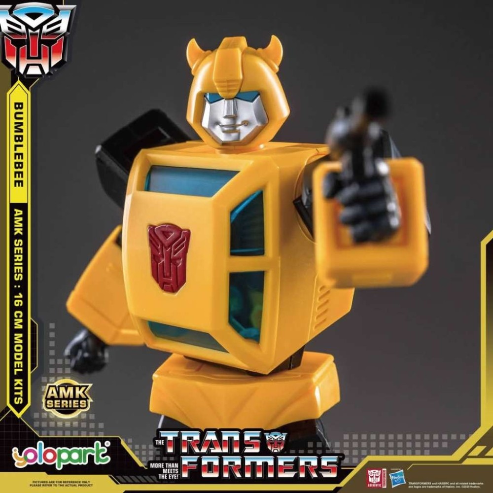 YOLOPARK TRANSFORMERS GENERATION ONE BUMBLEBEE AMK SERIES MODEL KIT FIGURE