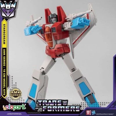 YOLOPARK TRANSFORMERS GENERATION ONE STARSCREAM AMK SERIES MODEL KIT FIGURE