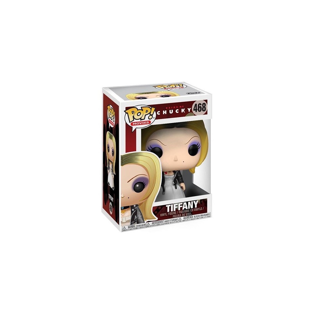FUNKO FUNKO POP! BRIDE OF CHUCKY TIFFANY 468 BOBBLE HEAD KNOCKER FIGURE