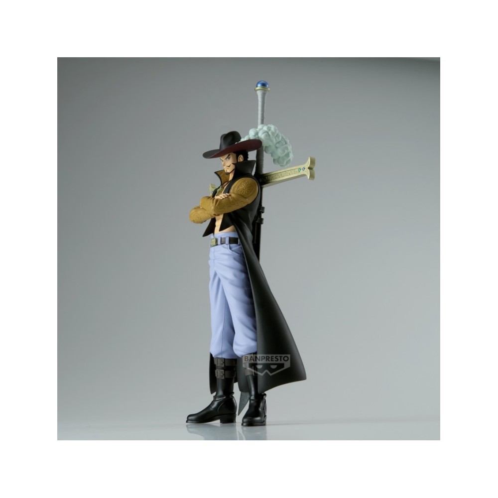 ONE PIECE DXF GRANDLINE MEN EXTRA DRACULE MIHAWK STATUA FIGURE BANPRESTO