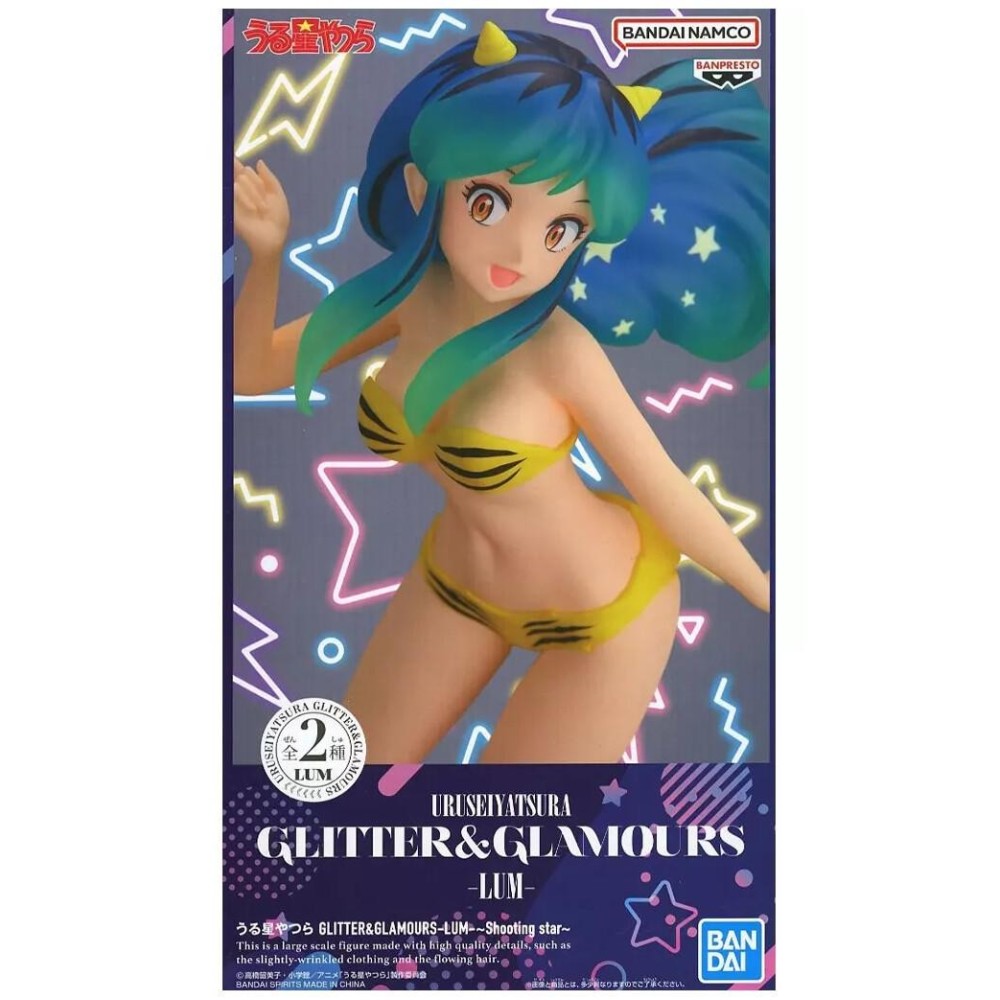 BANPRESTO URUSEI YATSURA LUM GLITTER AND GLAMOURS SHOOTING STAR VER.A STATUE FIGURE