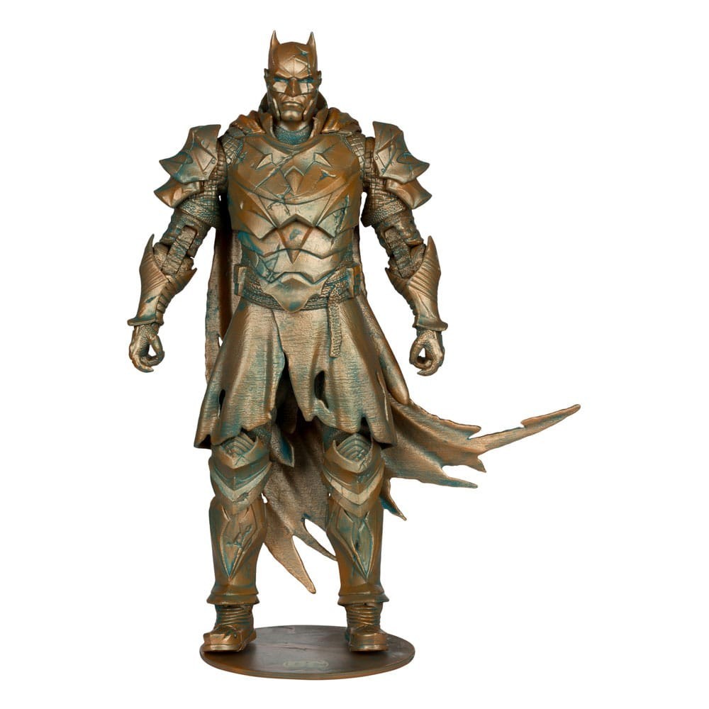DC MULTIVERSE BATMAN DARK KNIGHTS OF STEEL PATINA EDITION ACTION FIGURE MC FARLANE