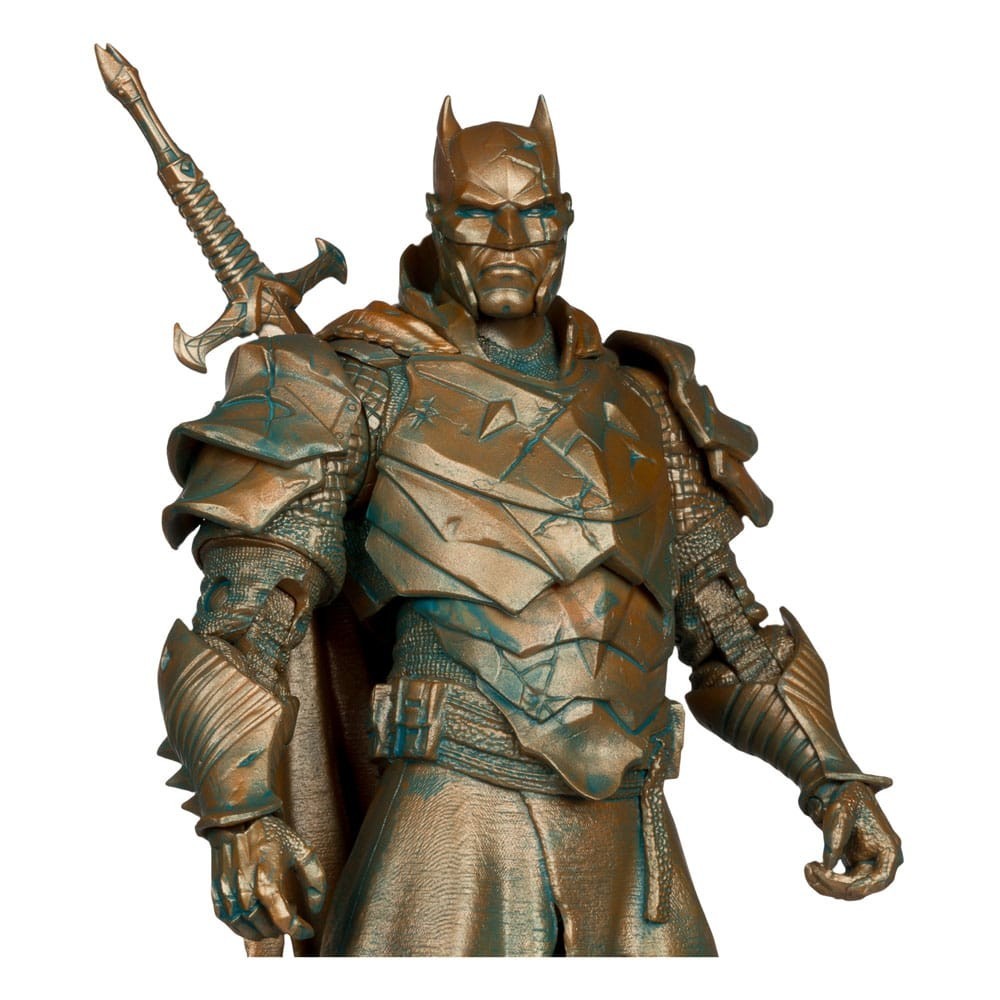 DC MULTIVERSE BATMAN DARK KNIGHTS OF STEEL PATINA EDITION ACTION FIGURE MC FARLANE
