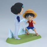 ONE PIECE WCF LOG STORIES LUFFY VS KUZAN STATUA FIGURE BANPRESTO