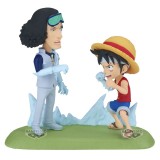 ONE PIECE WCF LOG STORIES LUFFY VS KUZAN STATUA FIGURE BANPRESTO