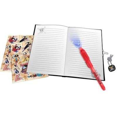 KIDS LICENSING ONE PIECE THE NEW WORLD AGENDA NOTEBOOK WITH MAGIC PEN